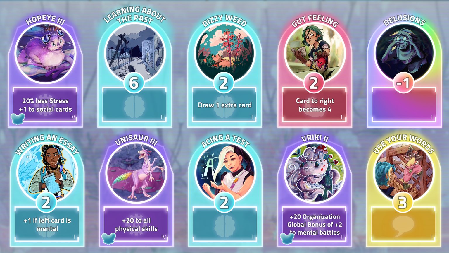 Round nine of 100exocards NORTHWAY Games